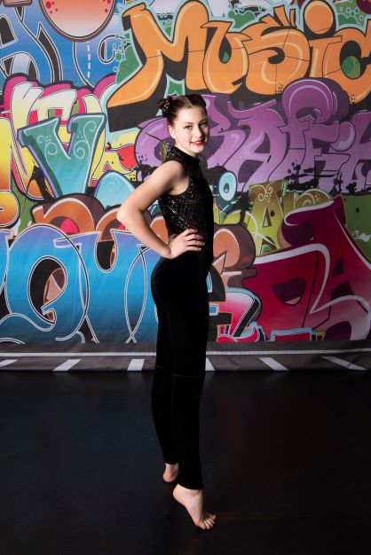 Kate Colored Graffiti Wall Backdrop With Concrete Floor For Photography - Katebackdrop