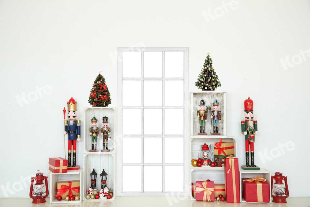 Kate Christmas Gift Shelf Backdrop Door Designed by Emetselch