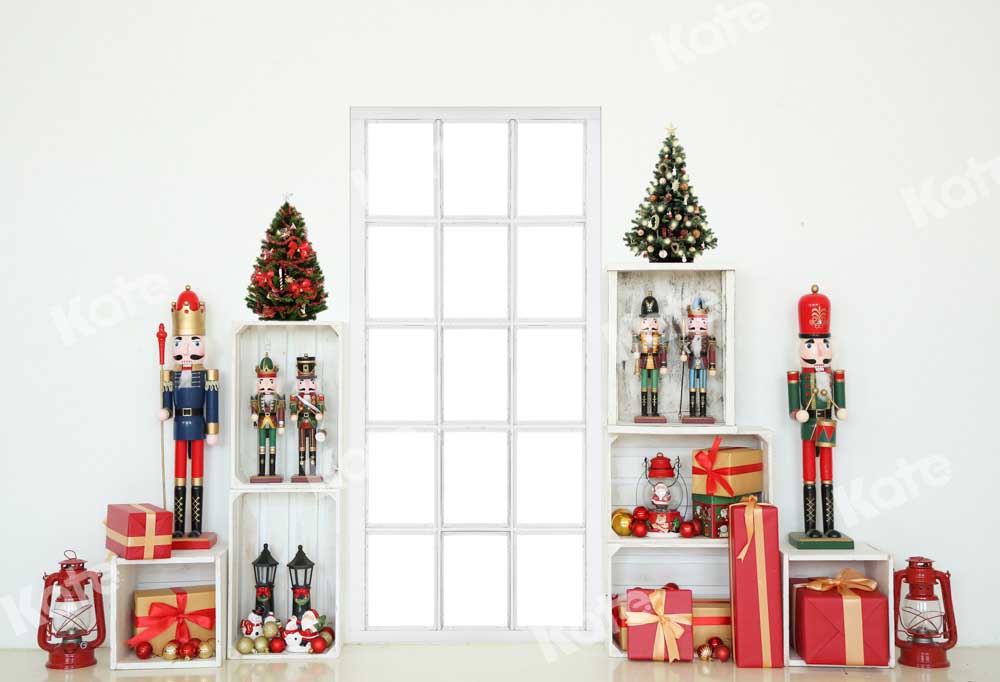 Kate Christmas Gift Shelf Backdrop Door Designed by Emetselch