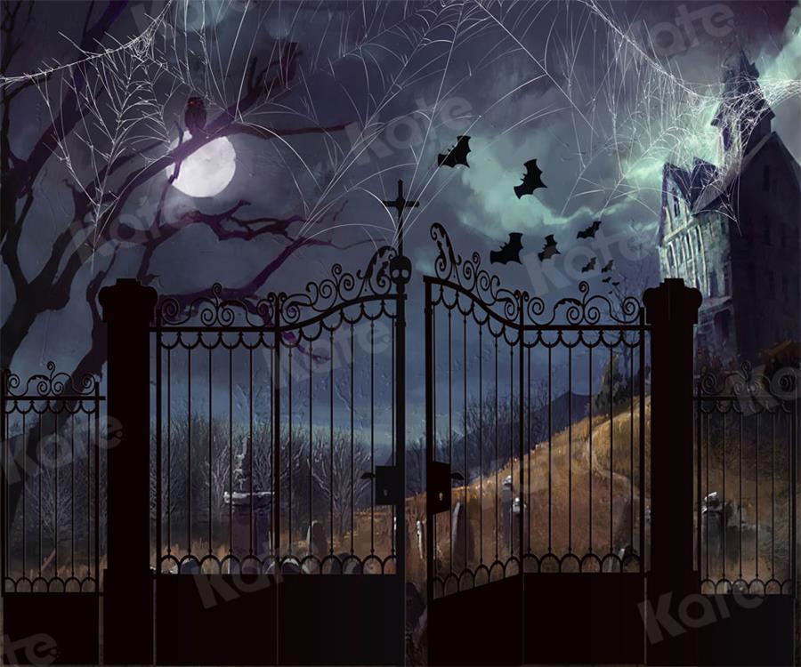Kate Halloween Castle Backdrop for Photography