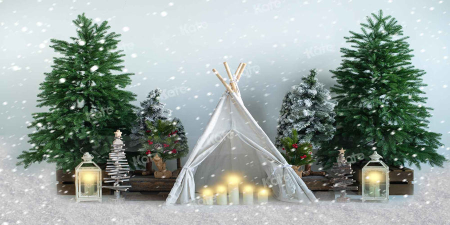 Kate Christmas Snow Tent Backdrop for Photography