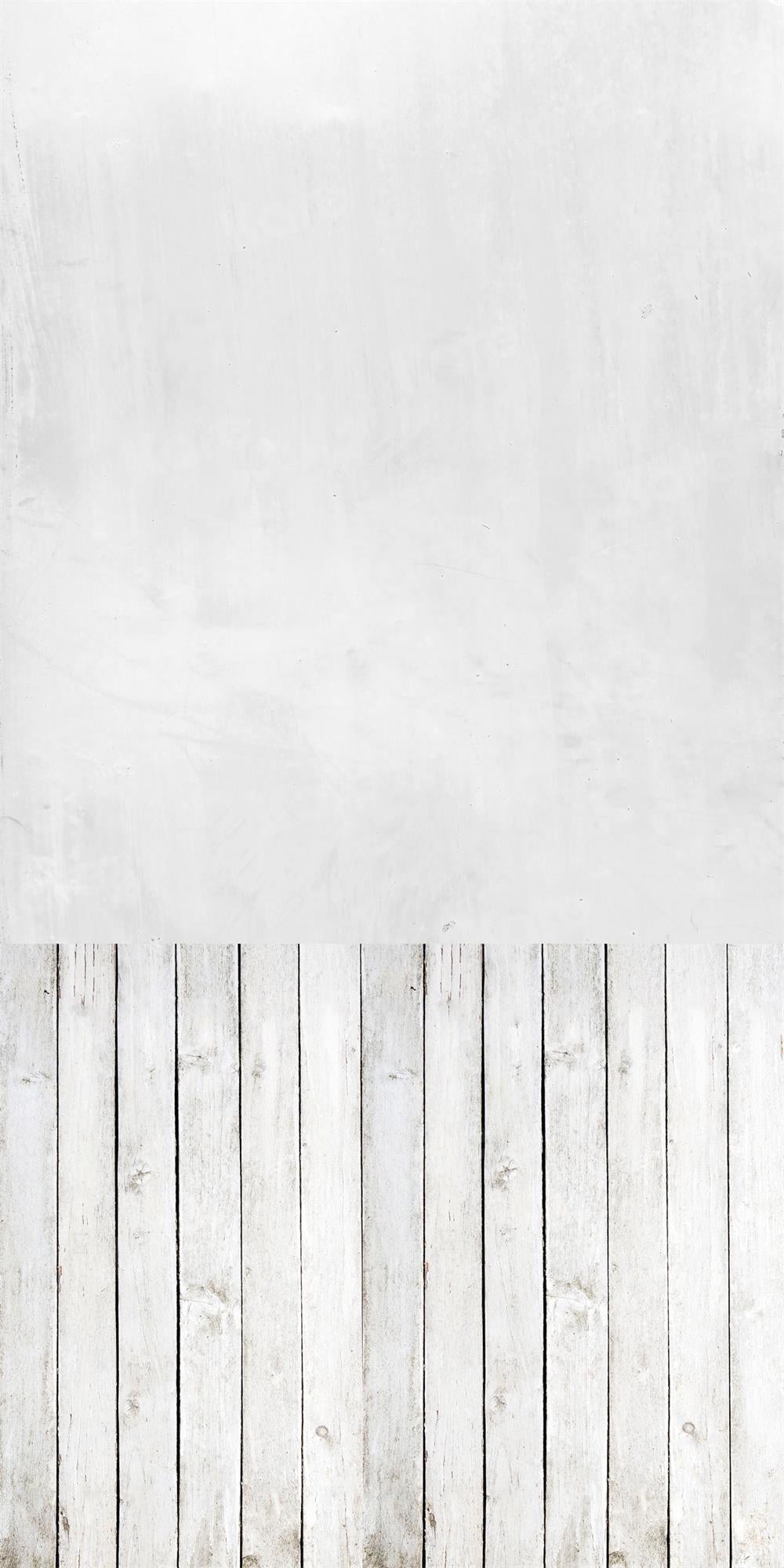 Kate Sweep Backdrop White Wood Floor Abstract For Photography