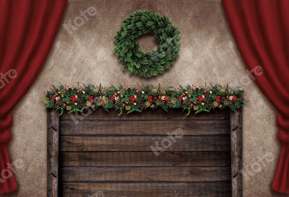 Kate Christmas Tree Backdrop Headboard for Photography Designed by Chain Photography