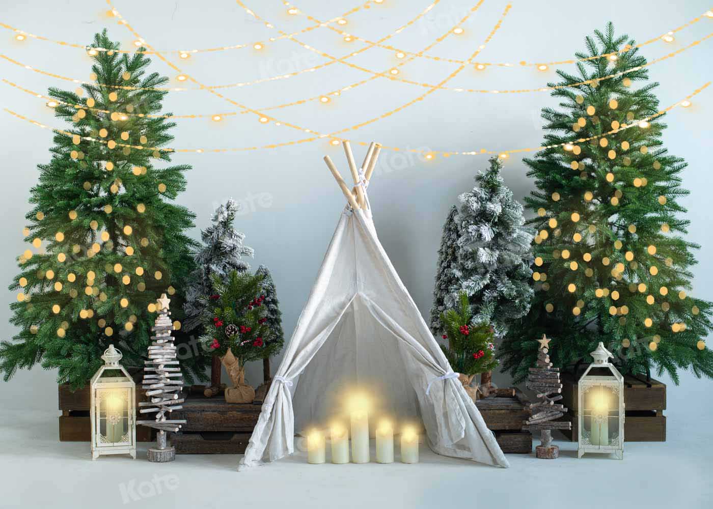 Kate Christmas Tree Tent Backdrop Designed by Emetselch