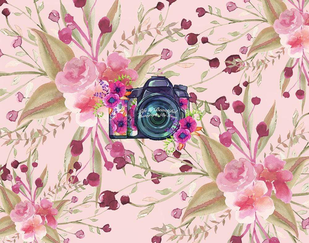 Katebackdrop鎷㈡綖Kate Redberry Flower Backdrop for Photography Designed By Leann West