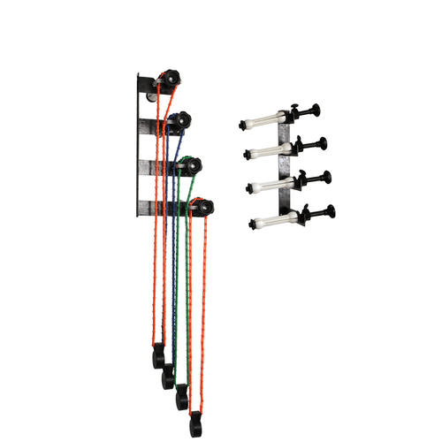 Equipment 4 Roller Wall Mounting Manual Backdrop Stand Support